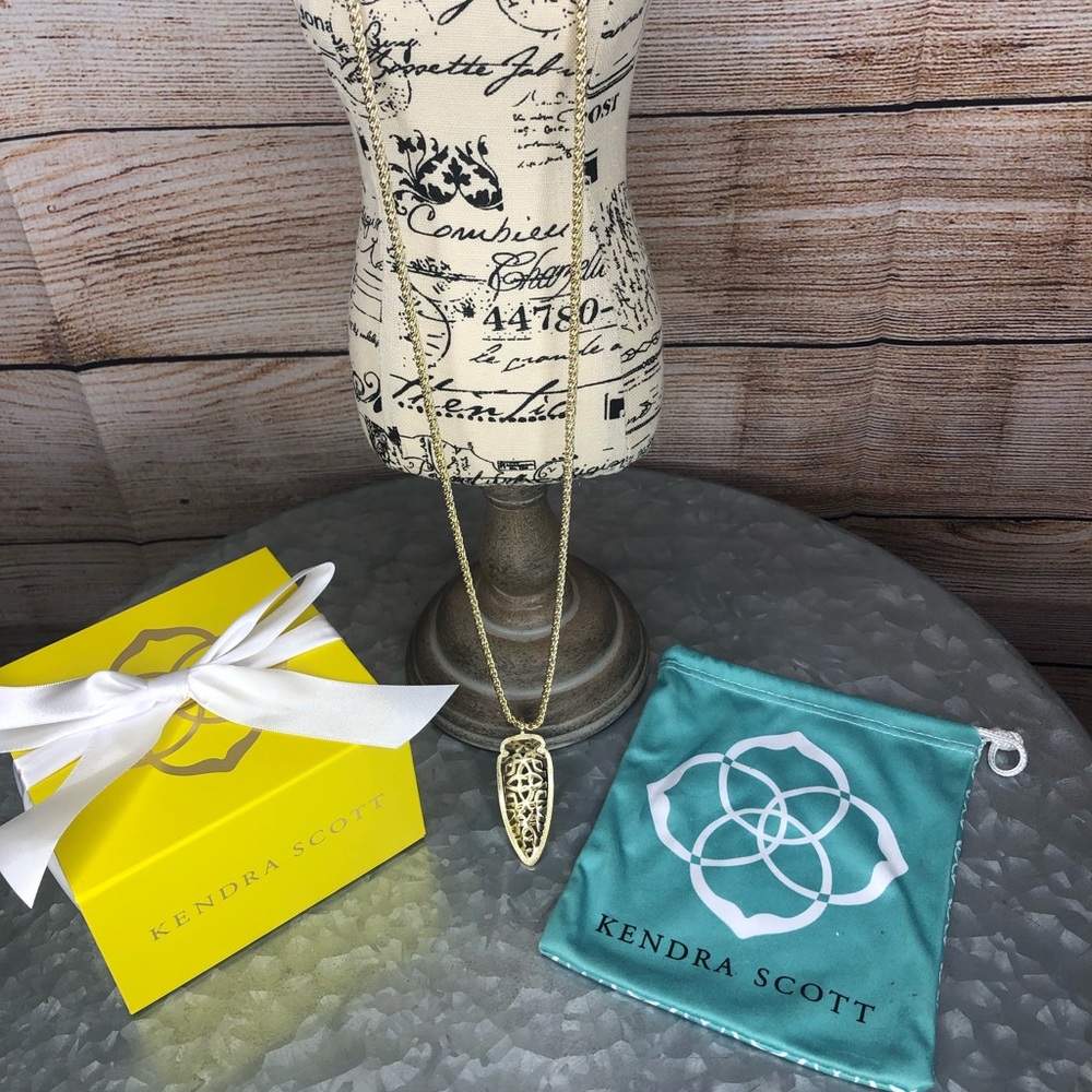Kendra Scott Gold Necklace